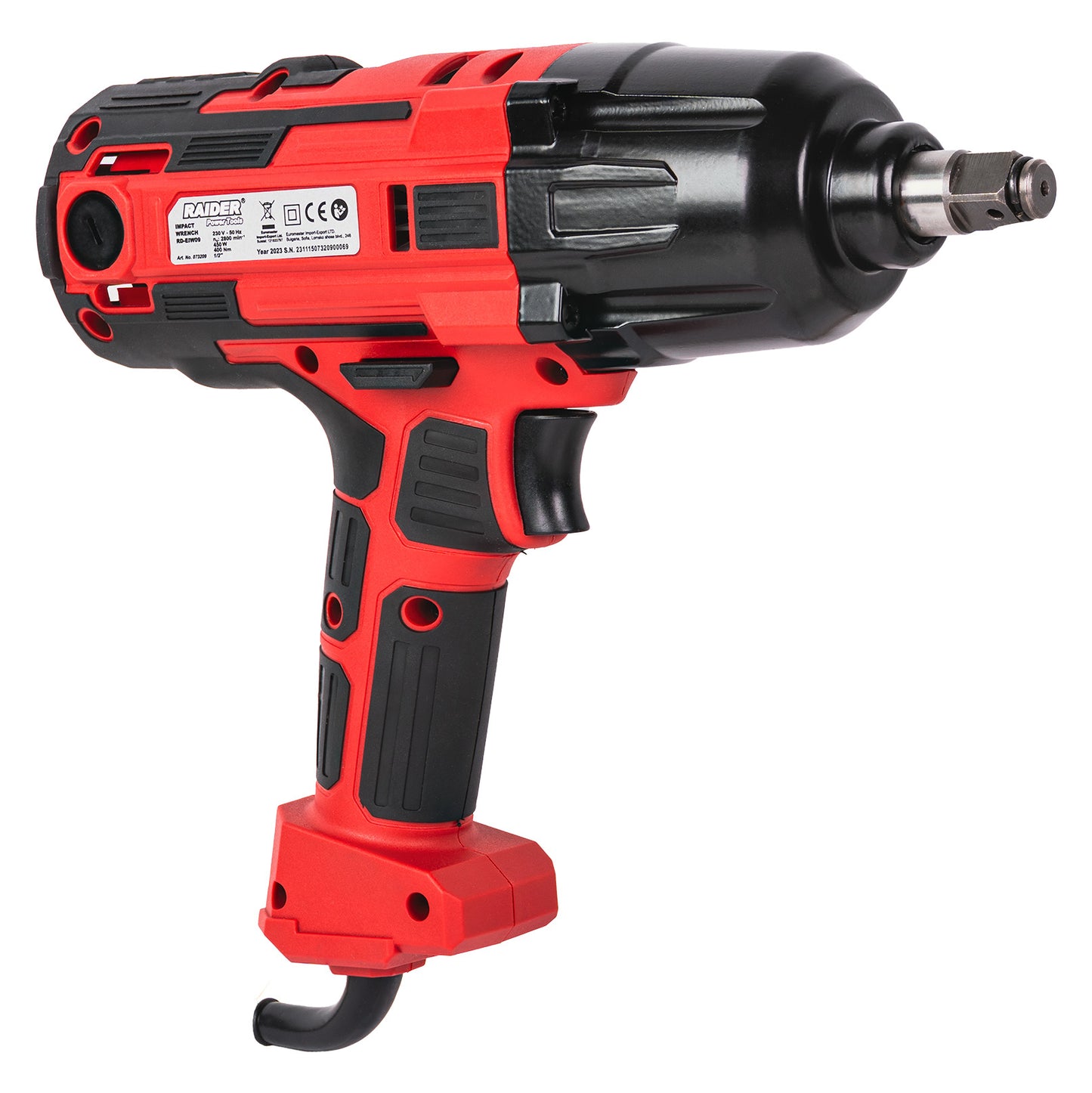 Pistol electric de impact RD-EIW09, 1 / 2", 400 Nm, Raider 073209