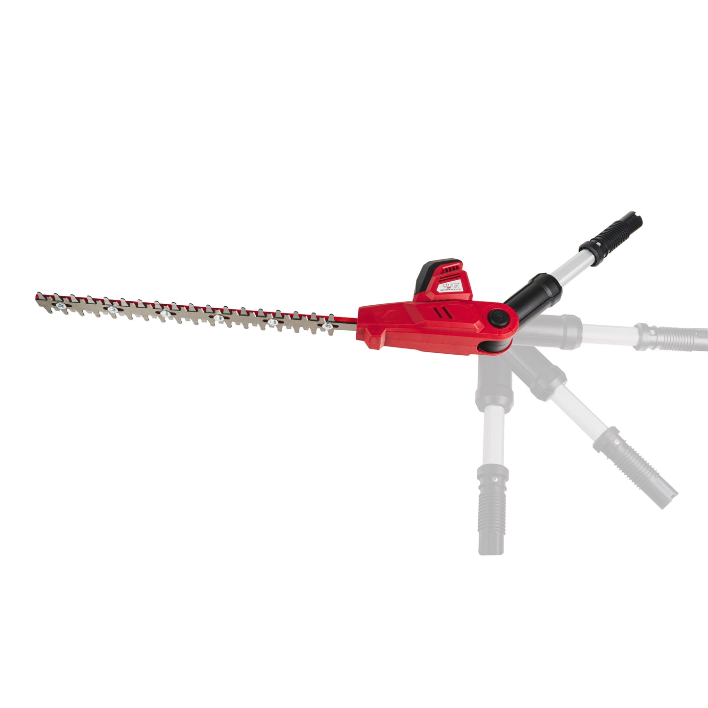 Trimmer pentru gard viu cu acumulator RDP-KHT20, 2.4 m, 430 mm, 18 mm, 2 Ah, Raider 075749
