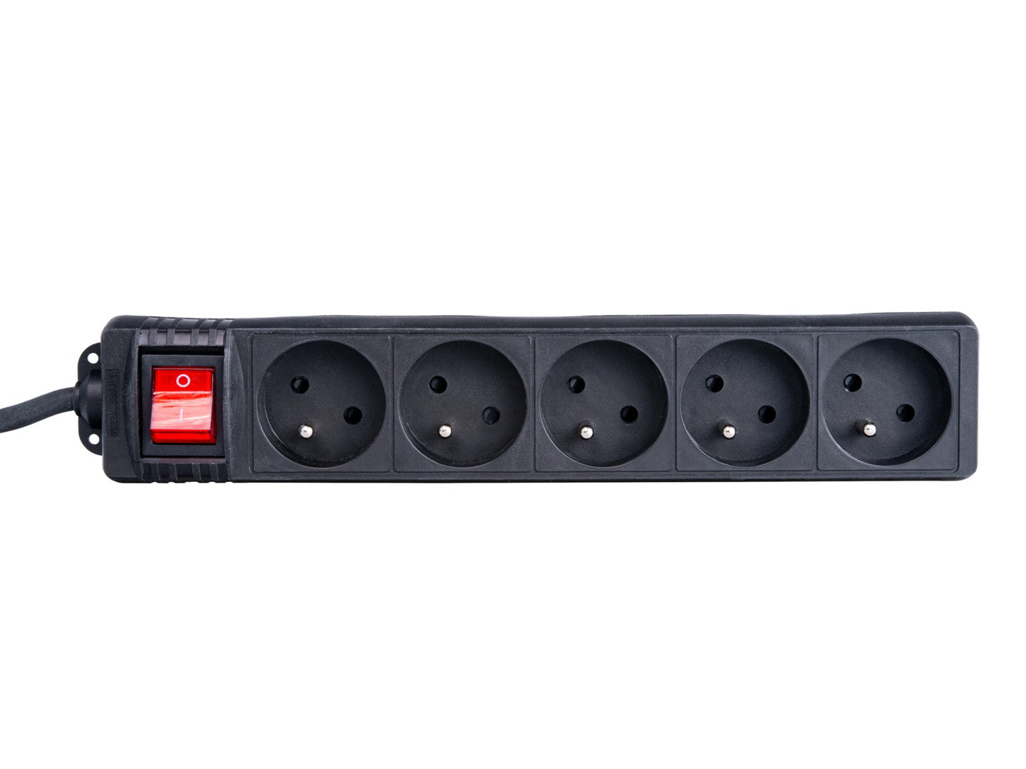 Prelungitor electric cu 5 prize, 3 m, negru, Keltin K00246B-C