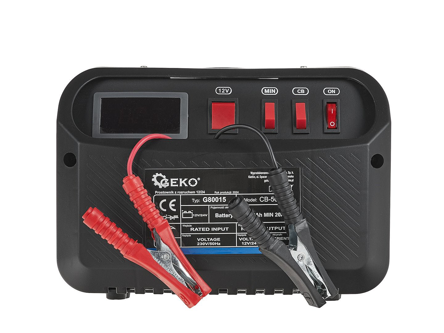 Redresor cu pornire 12/24 CB-50 20-380Ah, Geko G80015