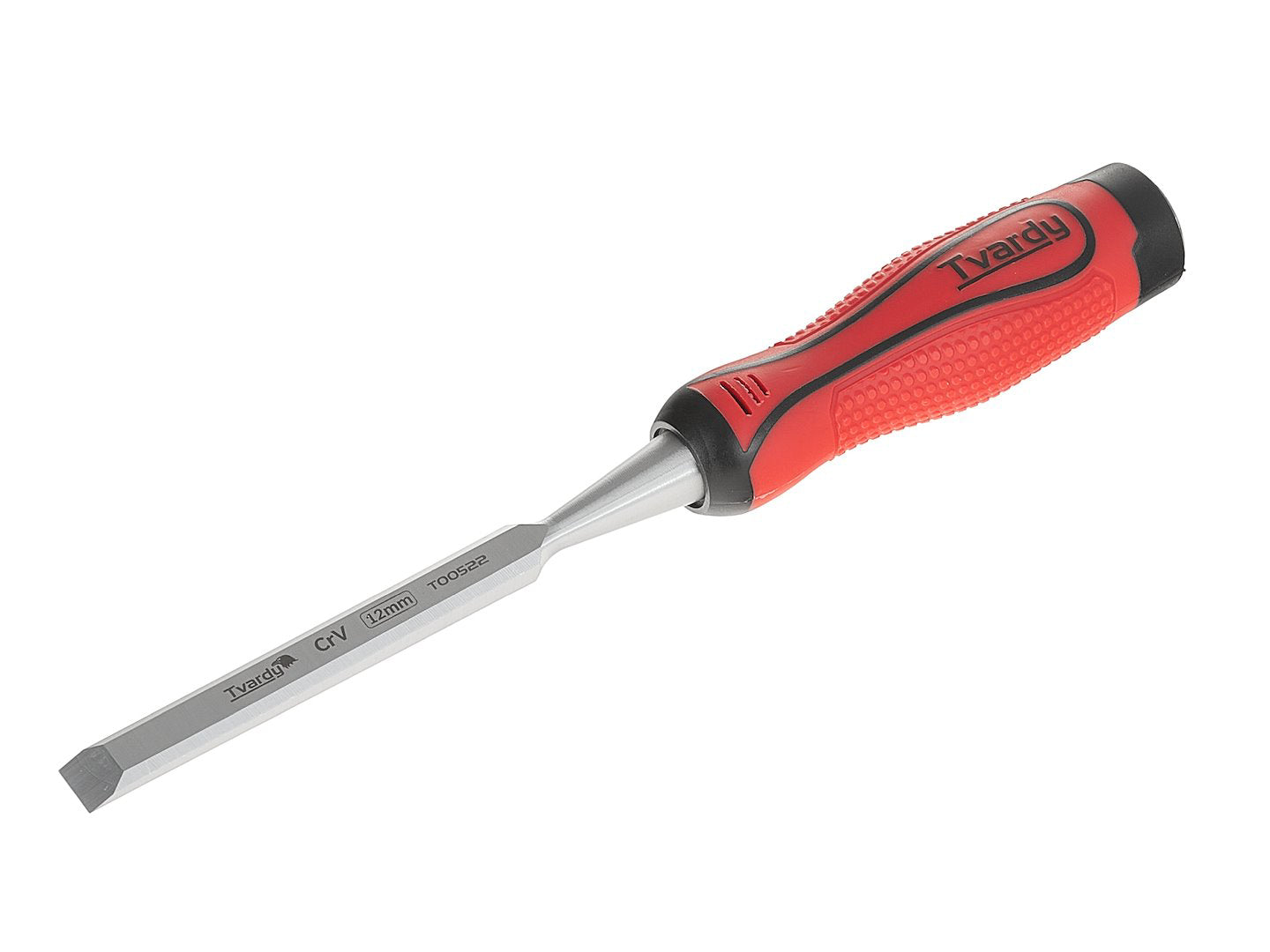 Dalta dreapta de tamplarie Cr-V pentru lemn, 12 mm, Tvardy T00522