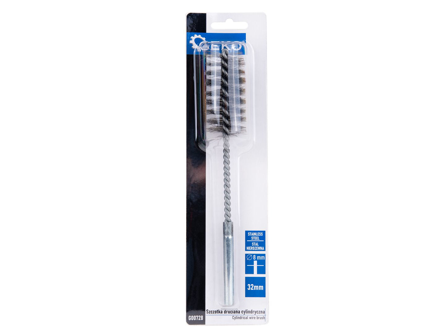 Perie cilindrica de sarma pentru bormasina, 32 mm, Geko G00728