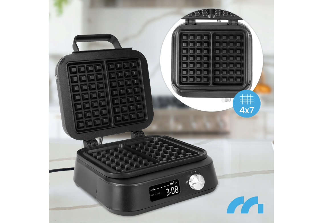 Aparat pentru preparare vafe WM2200W, MalTec 112093