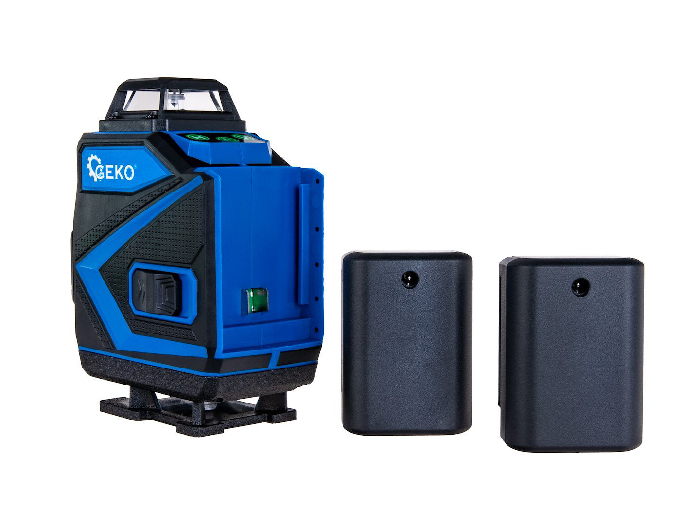 Nivela laser cu acumulator, 360 grade, 4D, 2 acumulatori, Geko G03307