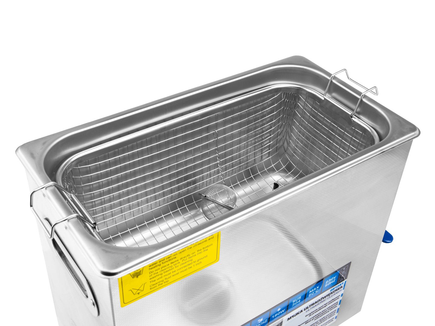 Aparat de curatat cu ultrasunete, 180 W, capacitate 6 l, Geko G81291