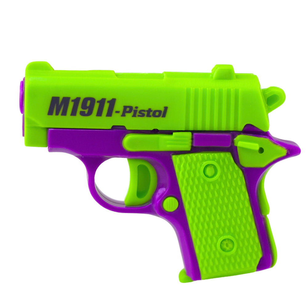 Pistol de jucarie Decompression Gun, 8 cartuse, 12.5 x 8.5 x 2 cm Lean 28655