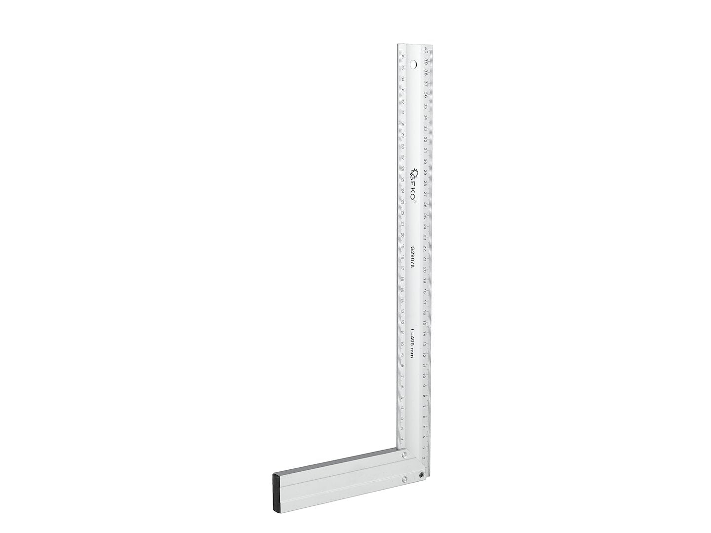 Echer de tamplarie din aluminiu, 400 mm, Geko G29078