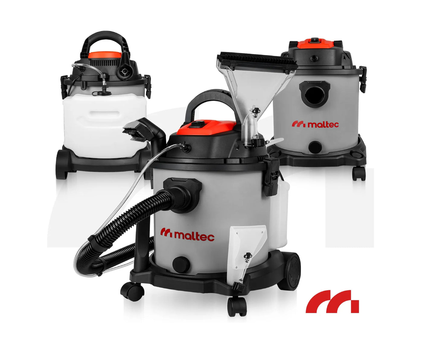 Aspirator pentru tapiterie si covoare MasterWash2200 4 in 1, duza ingusta, 2200 W, MalTec 112707