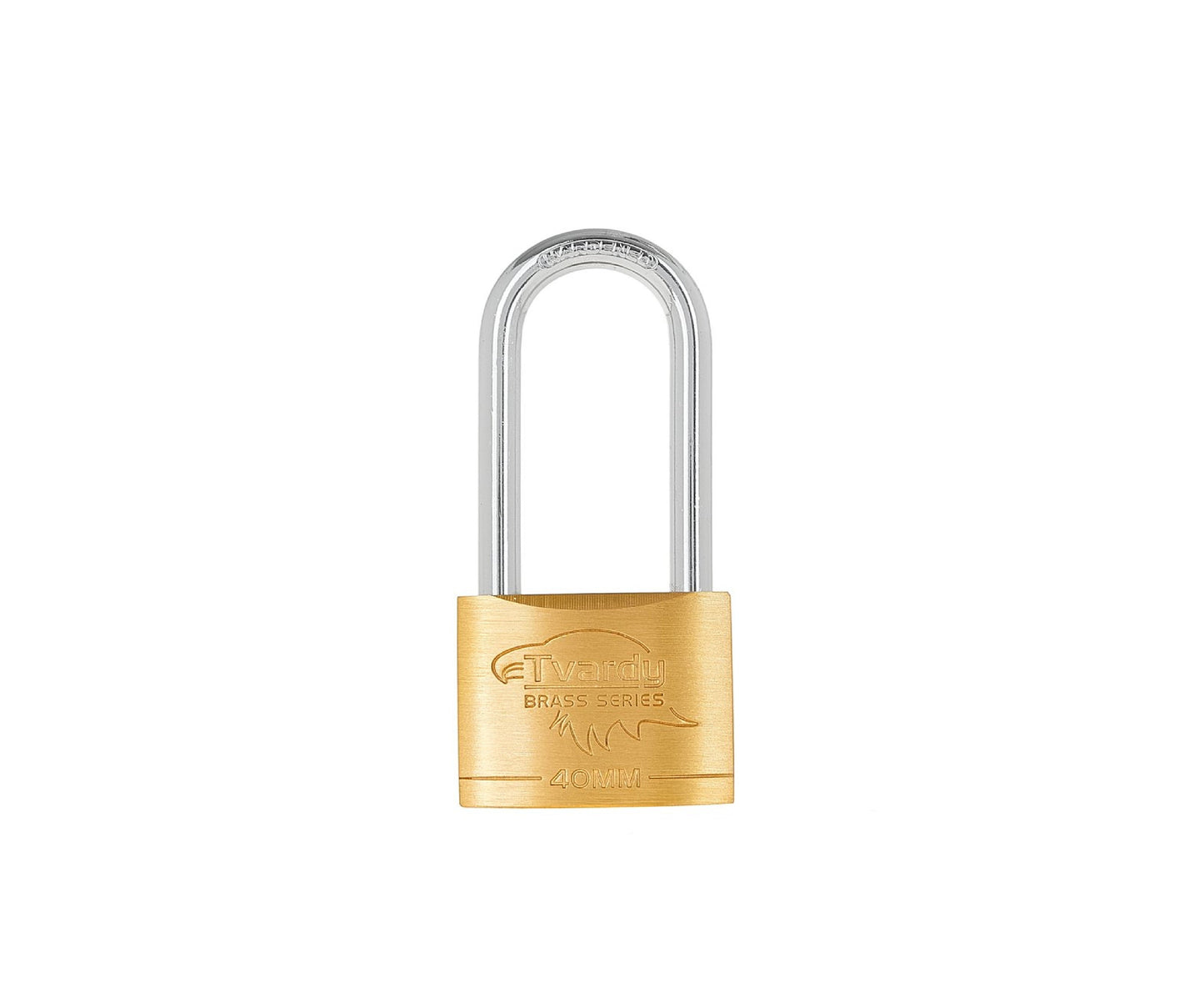 Lacat din alama cu inel lung ranforsat Brass Line, 40 mm, Tvardy T00425