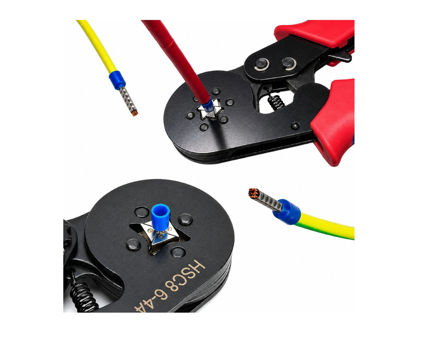 Cleste pentru sertizare cu 500 accesorii, Lean 29285