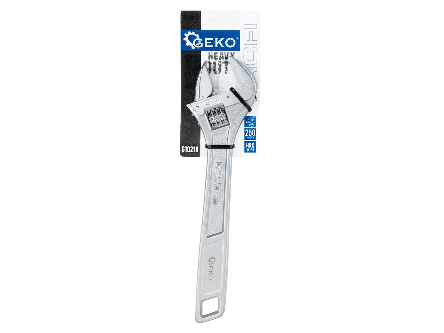 Cheie reglabila 10", 0-34 mm, Geko G10218