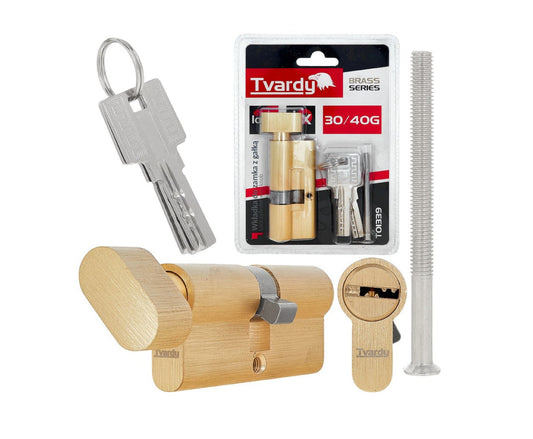 Butuc aluminiu Brass, 30/40g, Tvardy T01339