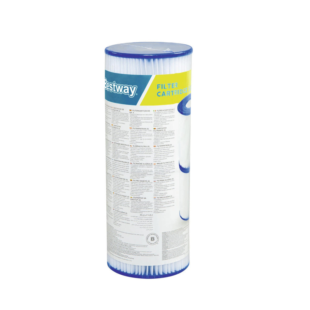 Filtru pentru pompa piscina tip II Bestway, 2 bucati, Lean 17006