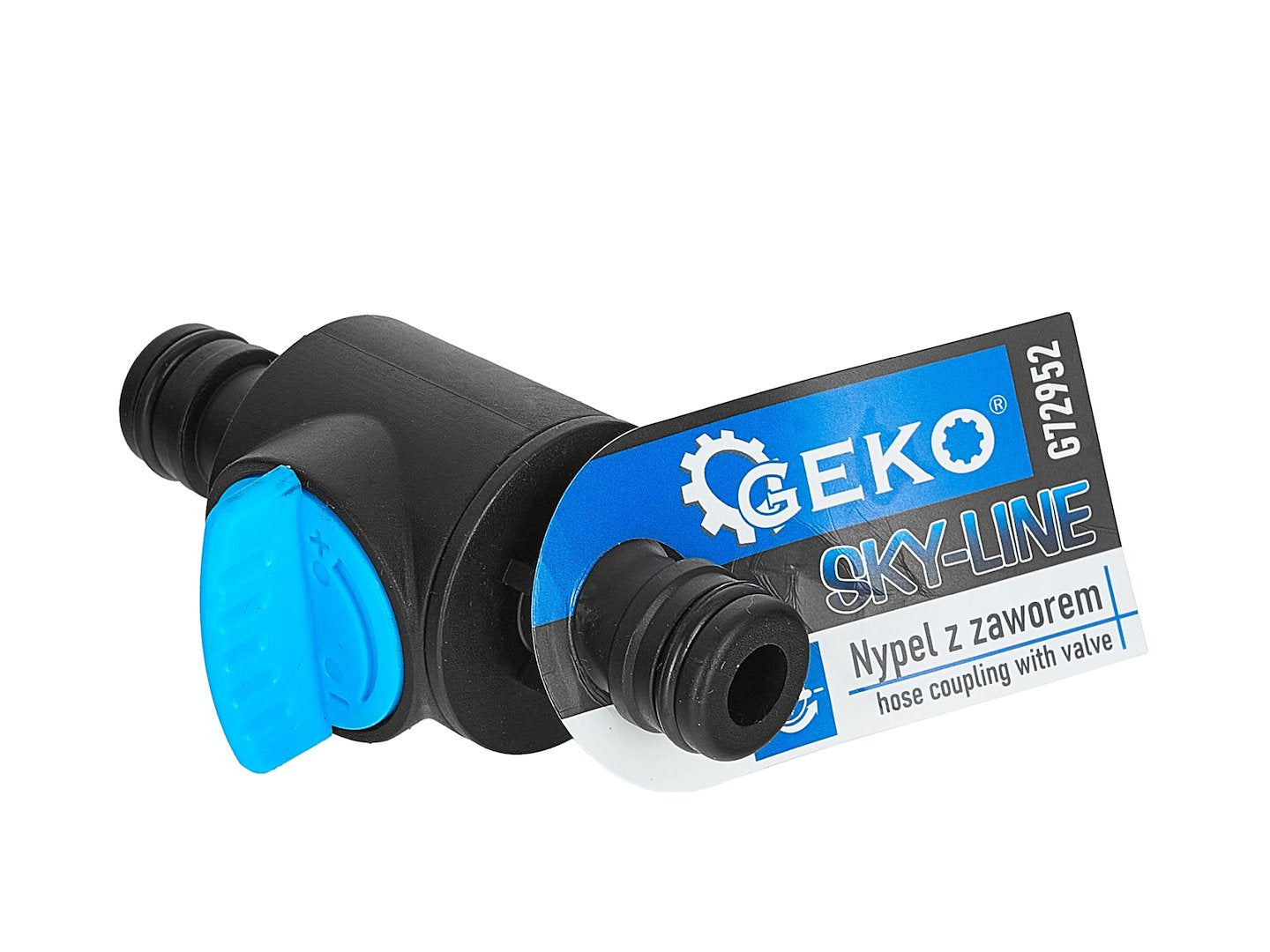 Conector cu supapa pentru cuple rapide Sky-Line, Geko G72952