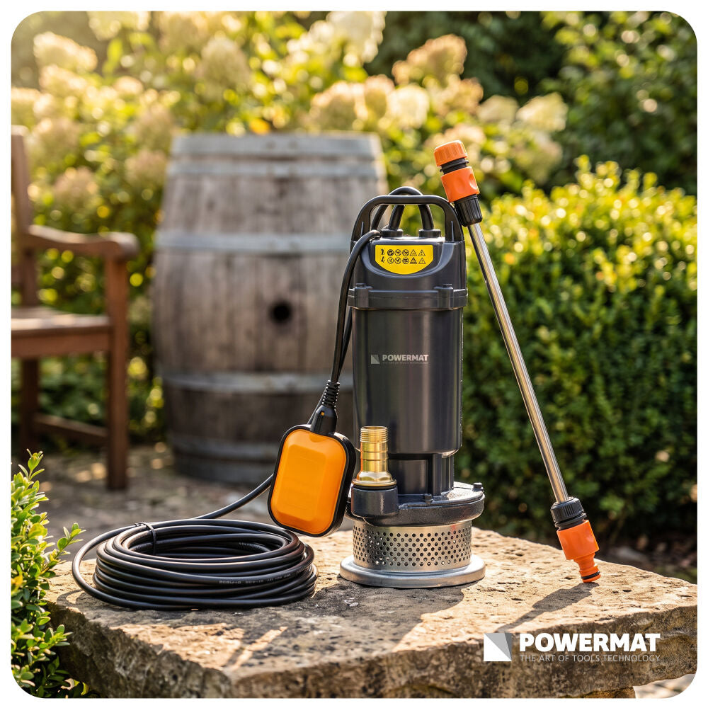 Pompa submersibila cu plutitor PM-PDWB-550TP, 550 W, 7500 l/h, Powermat PM1640