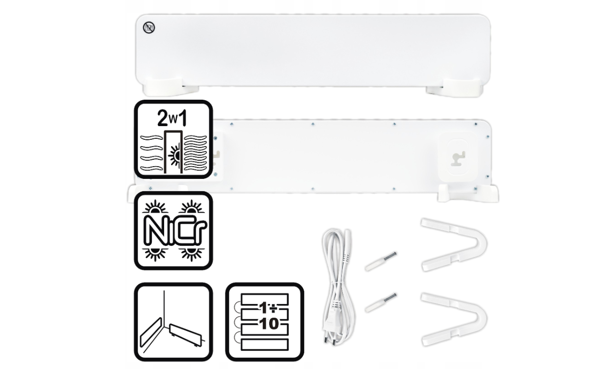 Panou de incalzire infrarosu cu functie de dezumidificator  IR MR 1.50, 50 W, Harder HD1804