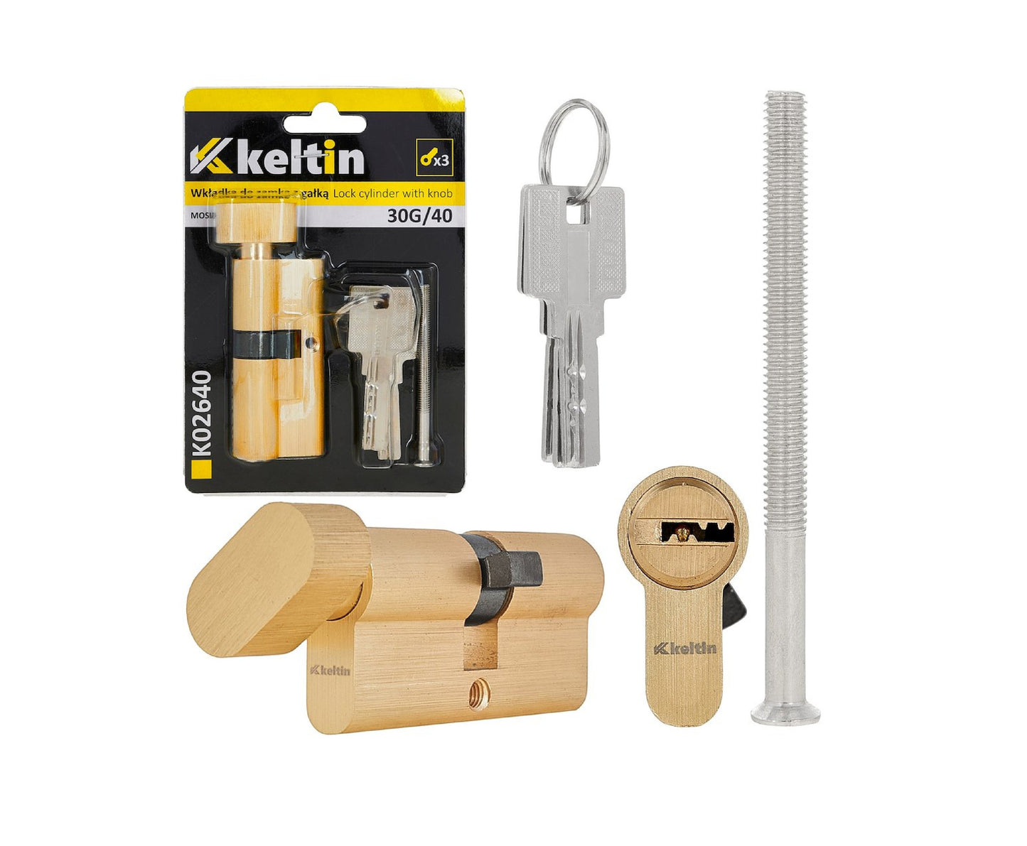 Butuc aluminiu, 30g/40, Keltin K02640