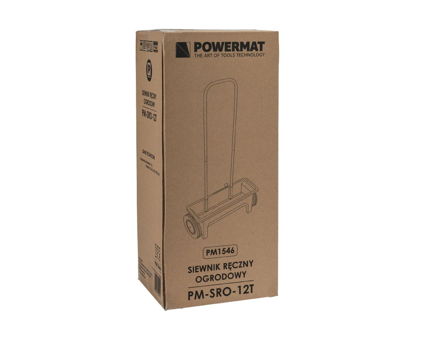 Semanatoare manuala PM-SRO-12T, 46 cm, Powermat PM1546