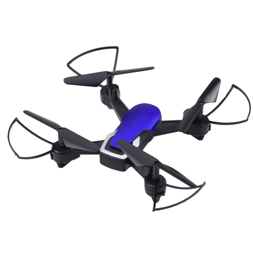 Giroscop cu 6 axe pentru drona, lumini LED, rotatie la 360°, albastru, Lean 23087