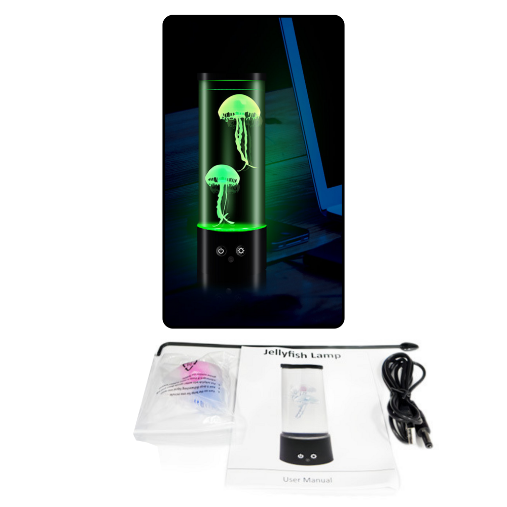 Lampa LED decorativa cu meduze, incarcare USB, Lean 25216