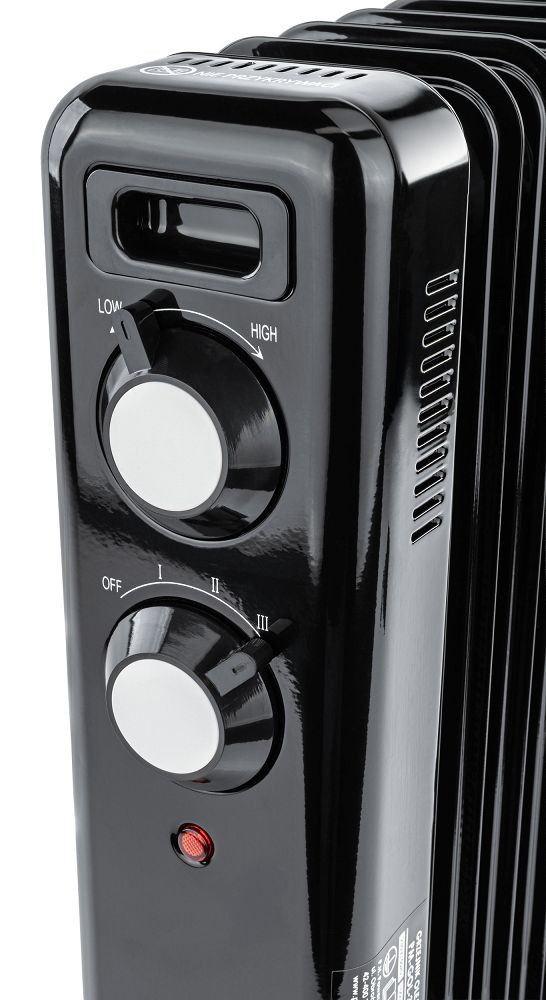 Radiator cu ulei PM-GOL-3000D, 2500 W, 11 elementi, termostat reglabil, Powermat PM1399