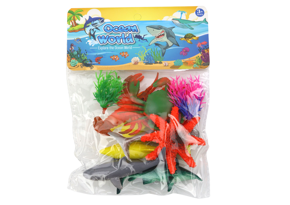 Set figurine de jucarie, 19 x 15 x 4 cm, 8 piese, Lean 17657