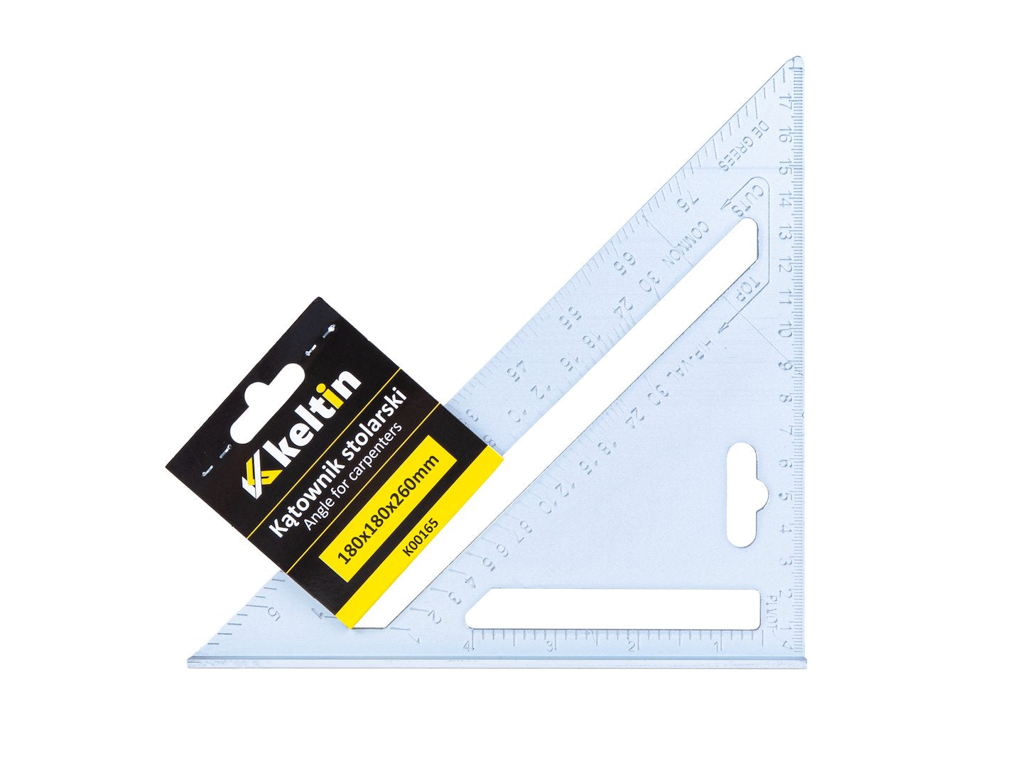 Echer pentru tamplarie si constructii, 180 mm x 180 x 255 mm, Keltin K00165