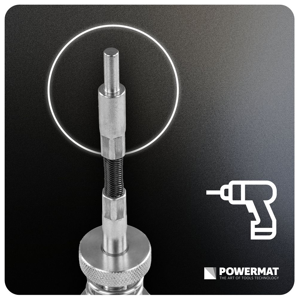 Aparat profesional de honuit cilindri PM-HDC-177T, 51-177 mm, Powermat PM1509