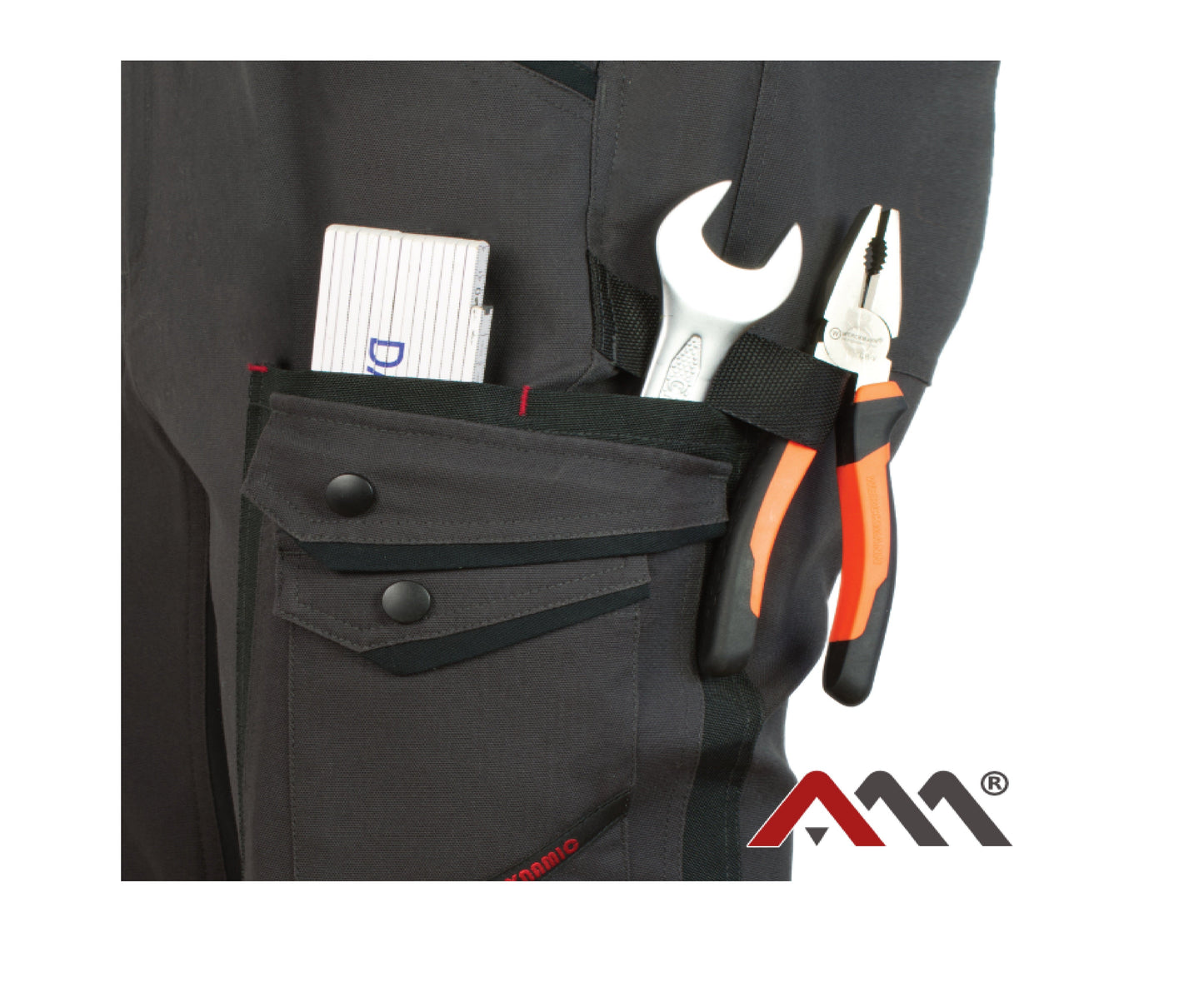 Pantaloni de lucru Professional 4 Dynamic, gri, marimea 48, Artmas ART443236