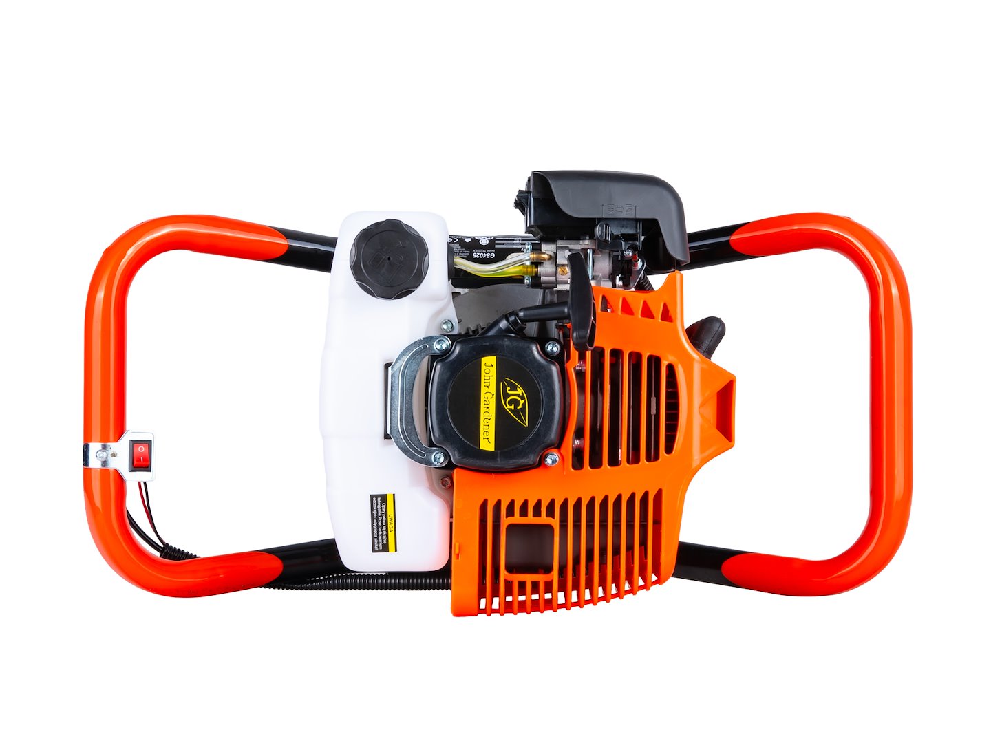 Motoburghiu, 1.4 kW, foreze incluse (10cm, 15cm, 20cm) + adaptor 50cm, John Gardener G84025