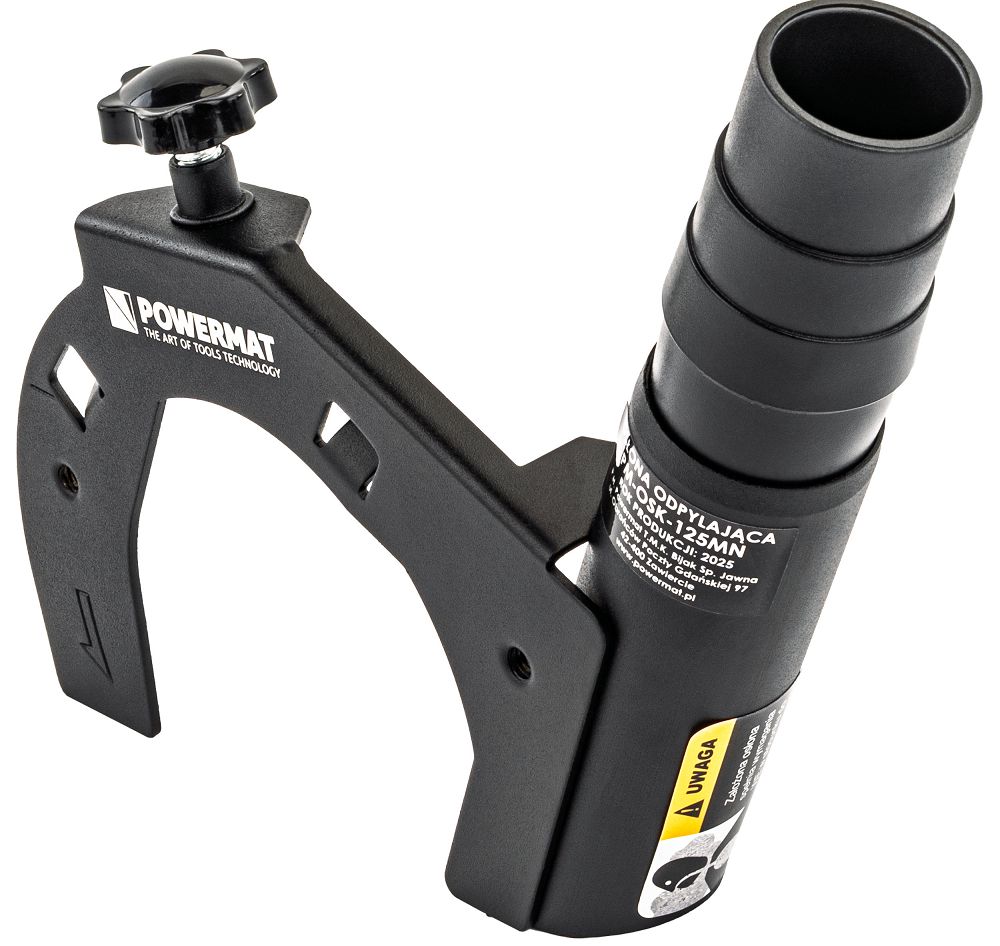 Capac aspirare praf pentru polizor unghiular PM-OSK-125MN, 125 mm, Powermat PM1414