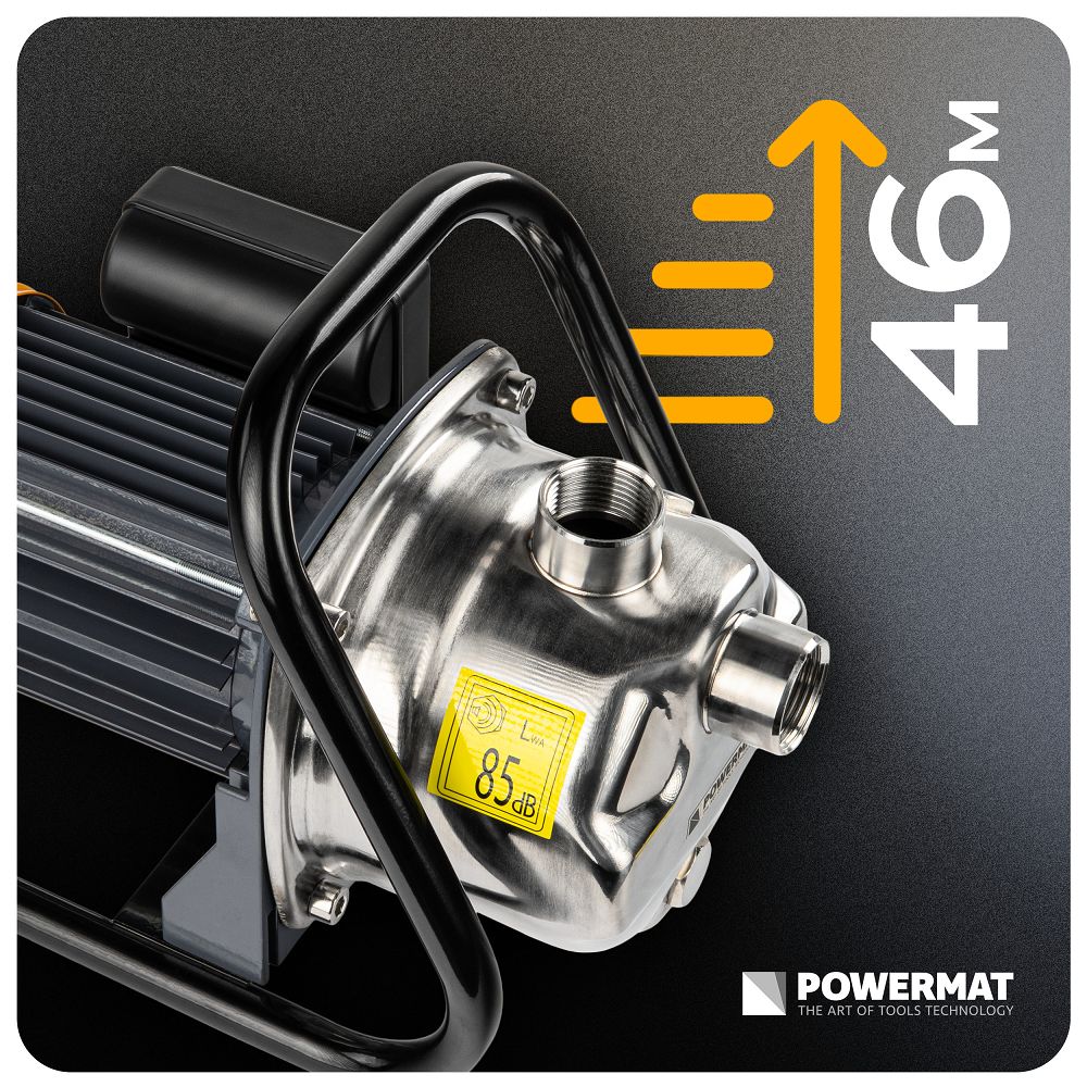 Pompa apa hidrofor PM-PHD-1200J, 1200 W, Powermat PM1479