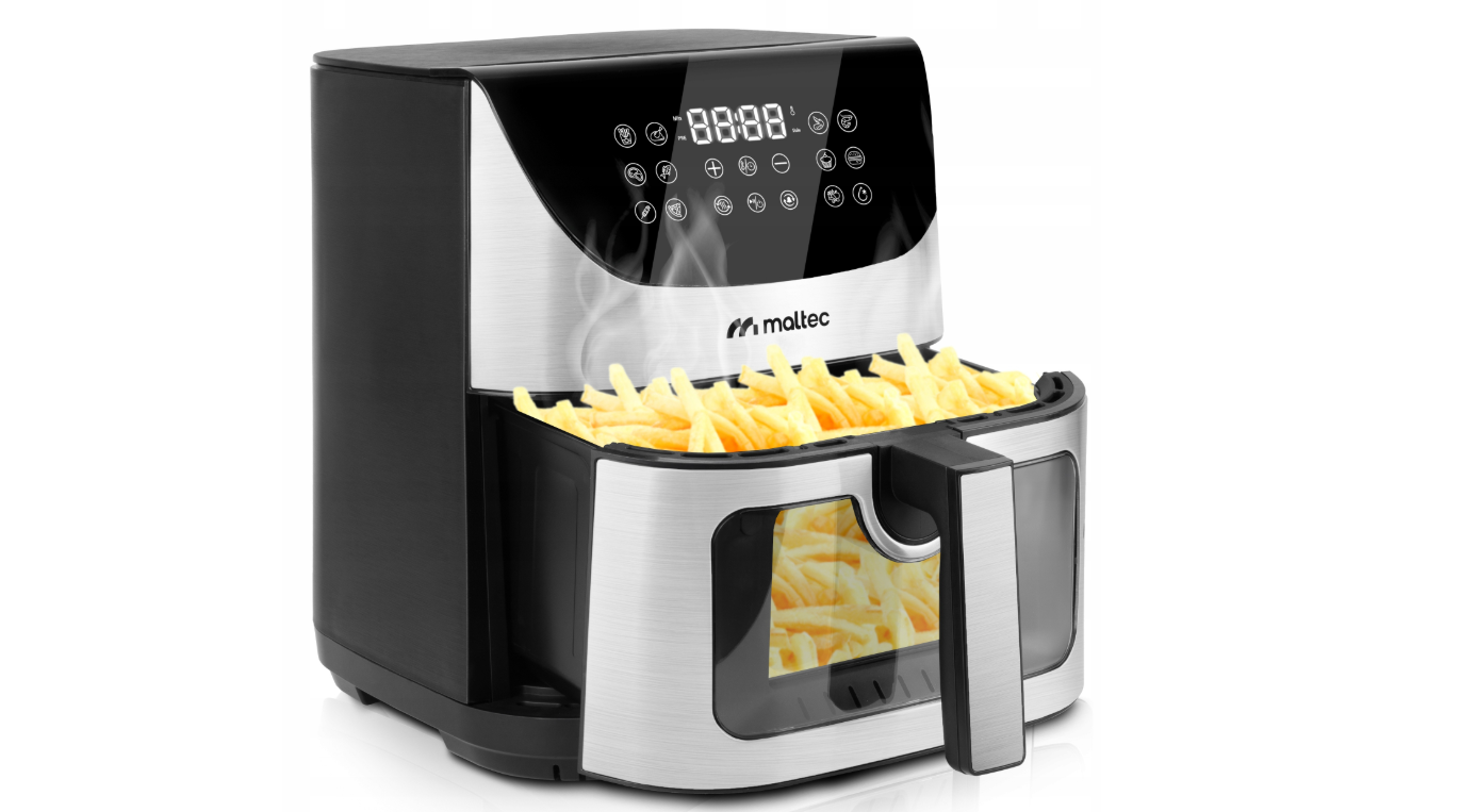 Friteuza cu aer cald 1800 W, capacitate 9 l, MalTec 112096
