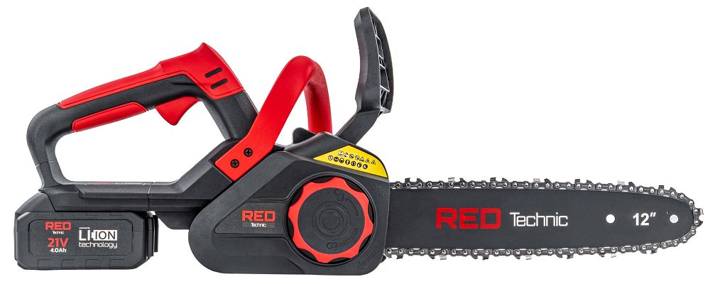 Drujba electrica pe acumulator, 4 Ah, 350 W, Red Technic RTPAK0124