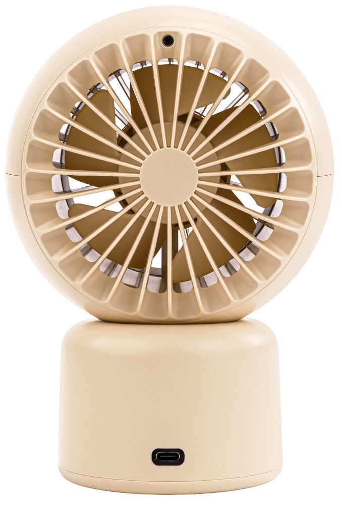 Mini ventilator de birou Velano, capacitate baterie 3600 mAh, Powermat VELWEBS0010