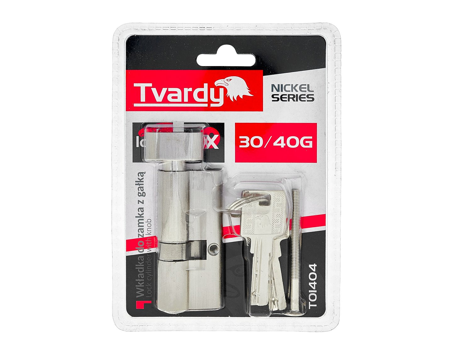 Butuc aluminiu Nickel, 30/40g, Tvardy T01404