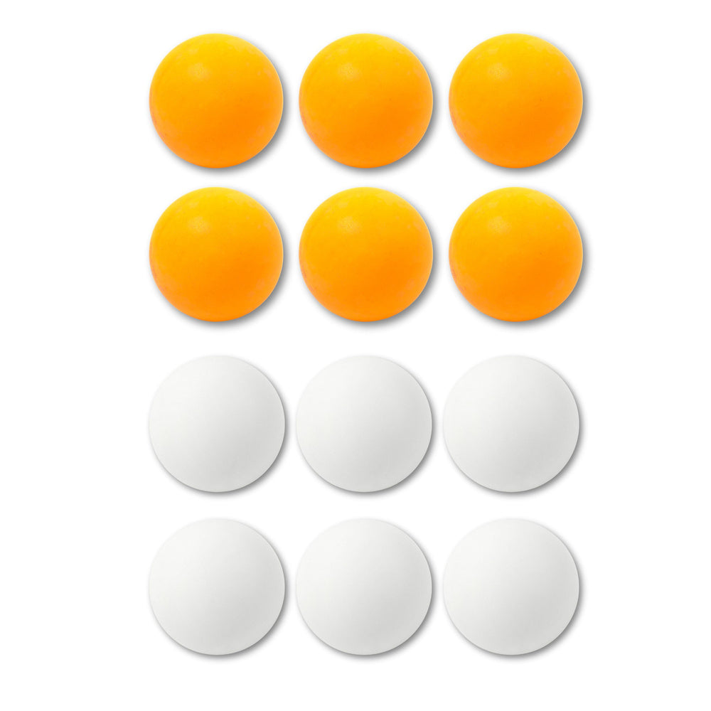 Set mingi de ping pong, alb / portocaliu, Lean 24329