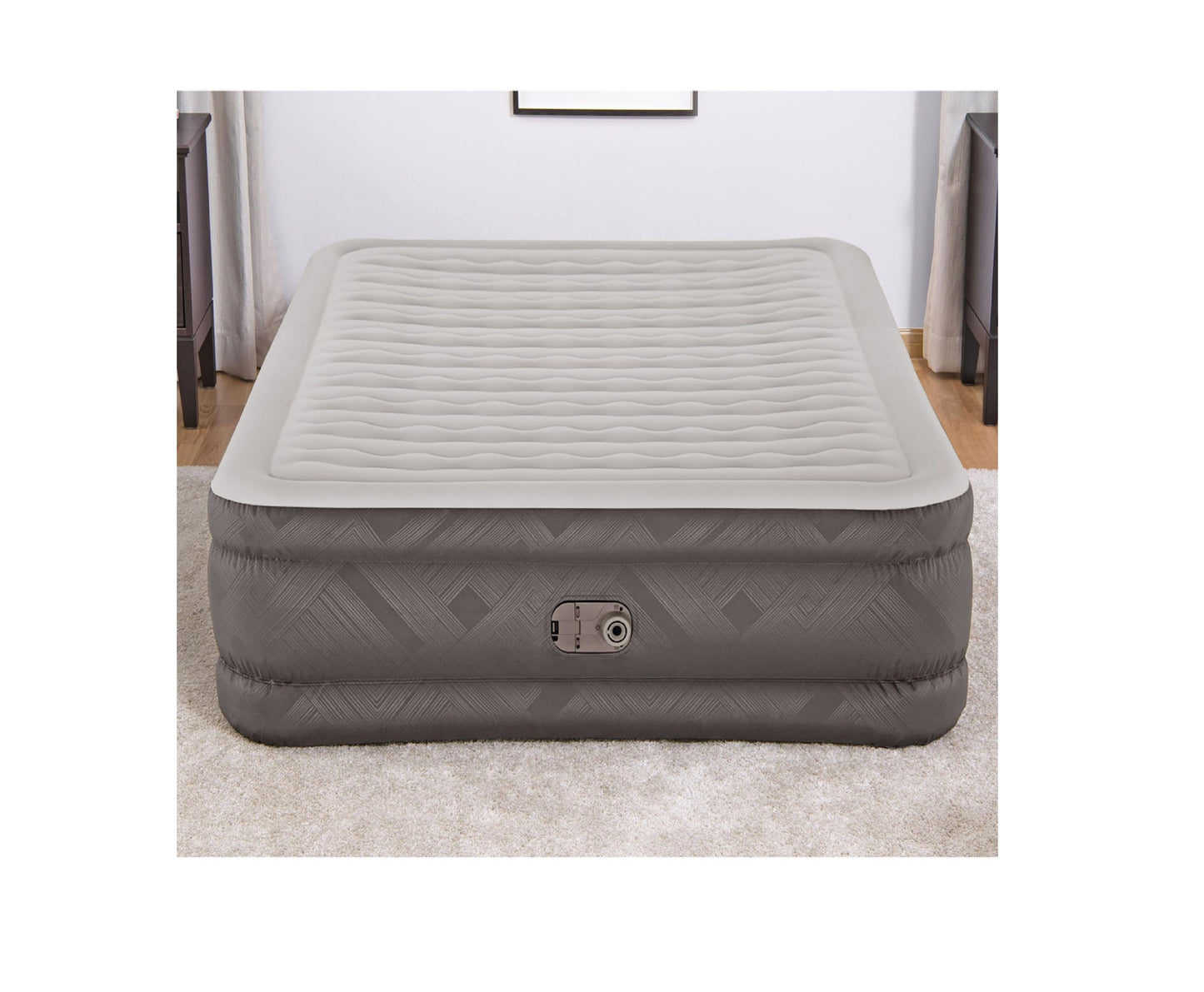 Saltea gonflabila pentru 2 persoane cu pompa electrica de umflat, 203x152 cm, Bestway 21125