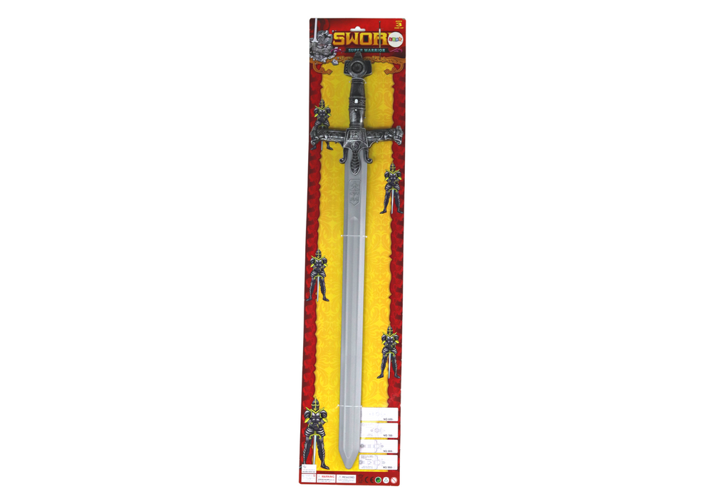 Sabie de jucarie cu sunete, 80 x 18 x 3 cm, Lean 17644