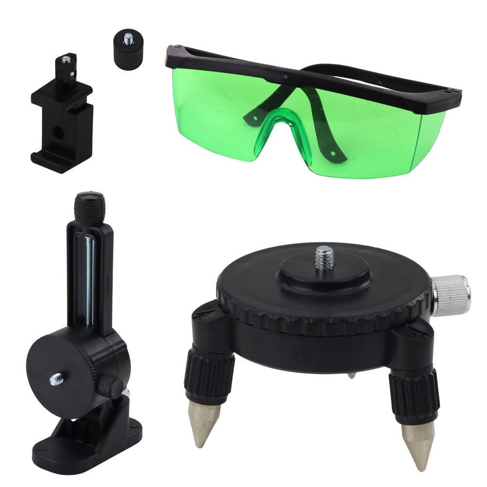 Nivela laser 4 D cu 16 linii, albastru, Lean 26585
