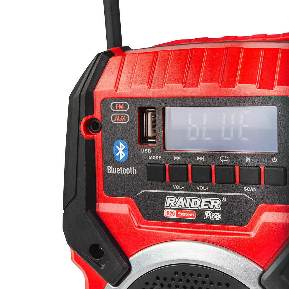 Radio bluetooth USB RDP-PRS20 Solo (fara acumulator si incarcator), 20 W, Raider 039716