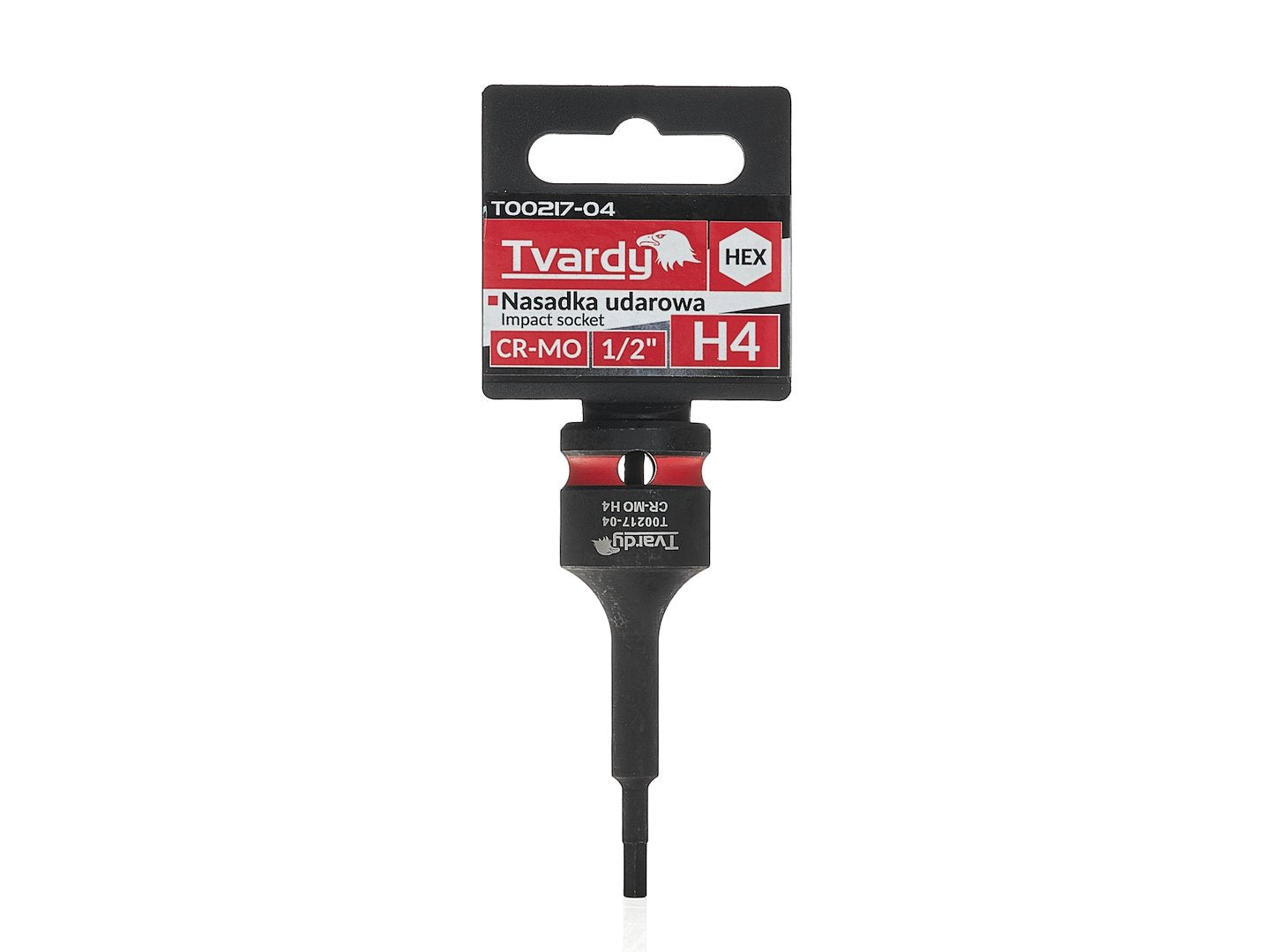 Cheie tubulara de impact HEX 1 / 2", H4, Cr-Mo, Tvardy T00217-04