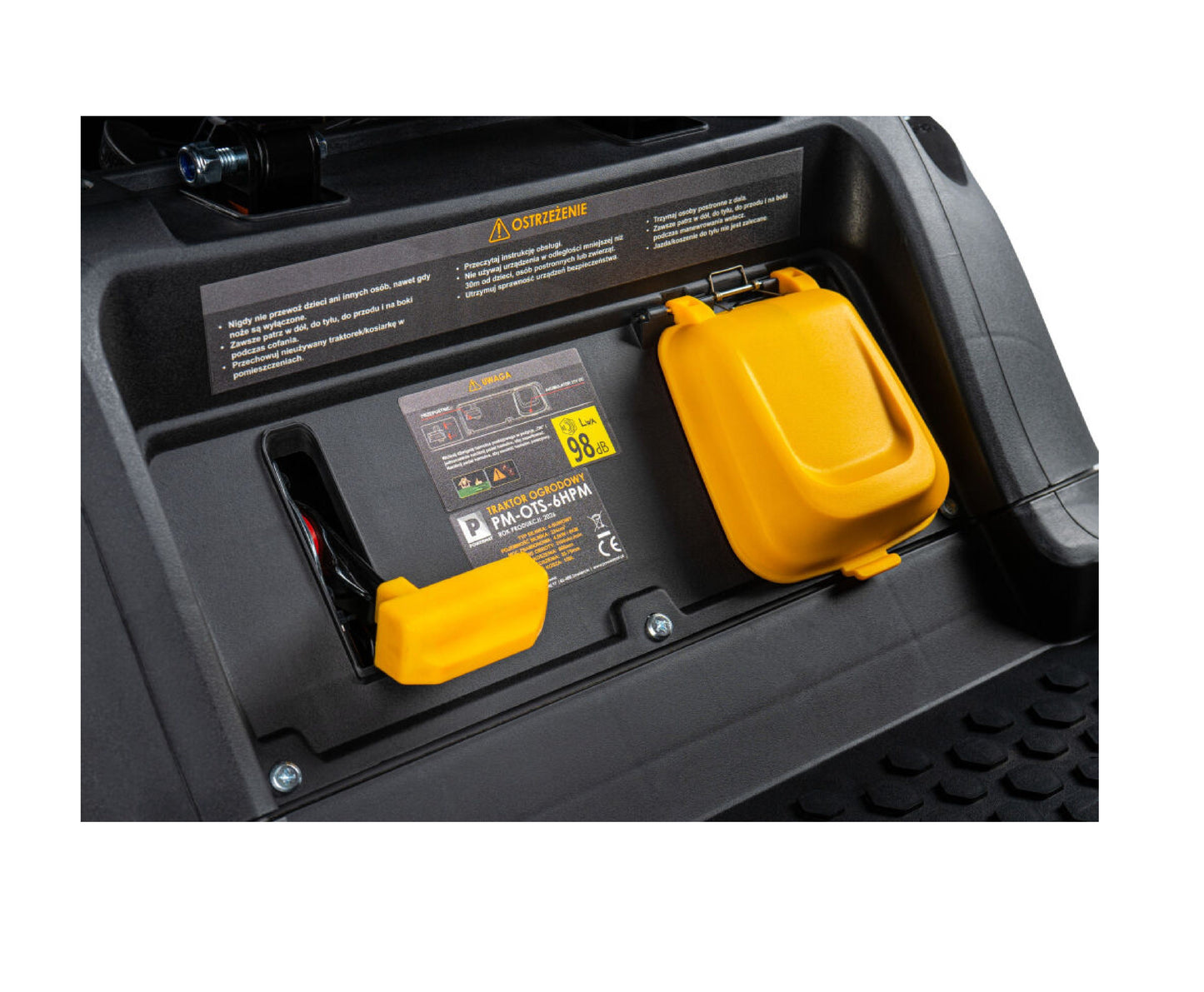 Tractoras de tuns iarba PM-OTS-6HPM, 660 mm, 150 l, Powermat PM1590