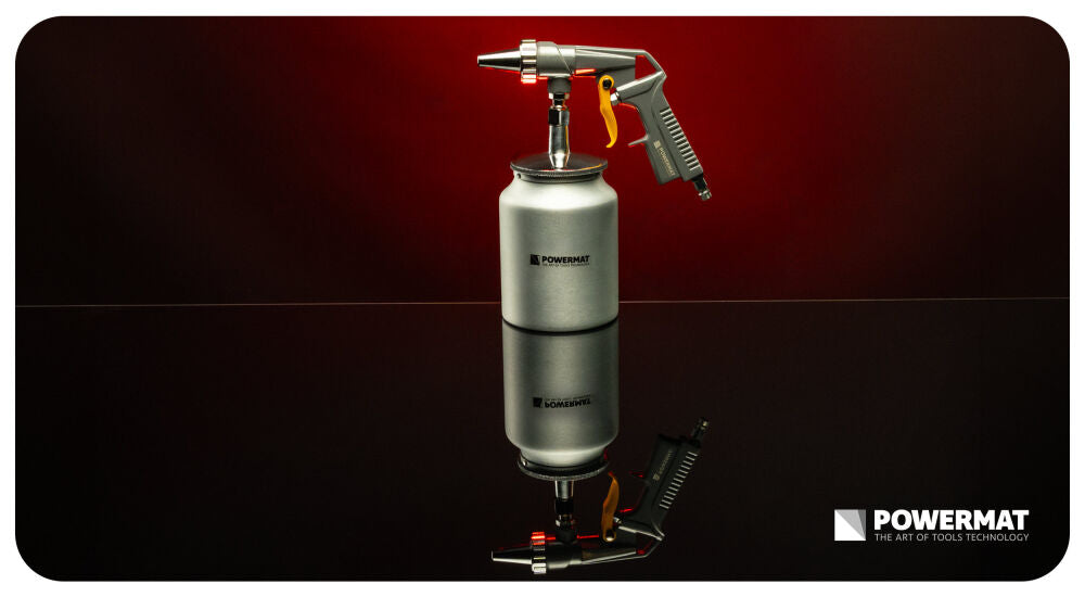 Pistol de sablare PM-PDPI-1T, 160 l / min, Powermat PM1551