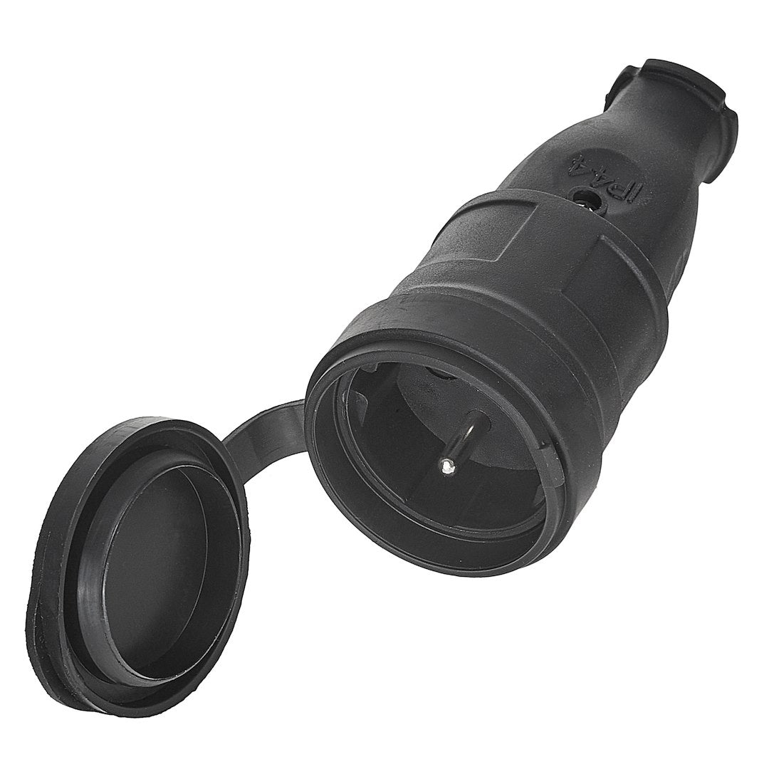 Priza din cauciuc, 16A IP44, Geko G17516