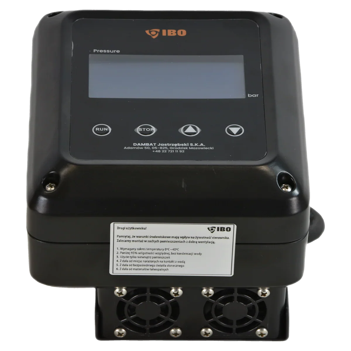 Invertor IVR-08 030T 0,37-2,2 kW, 400 V / 7 A, Ibo Dambat IB250252