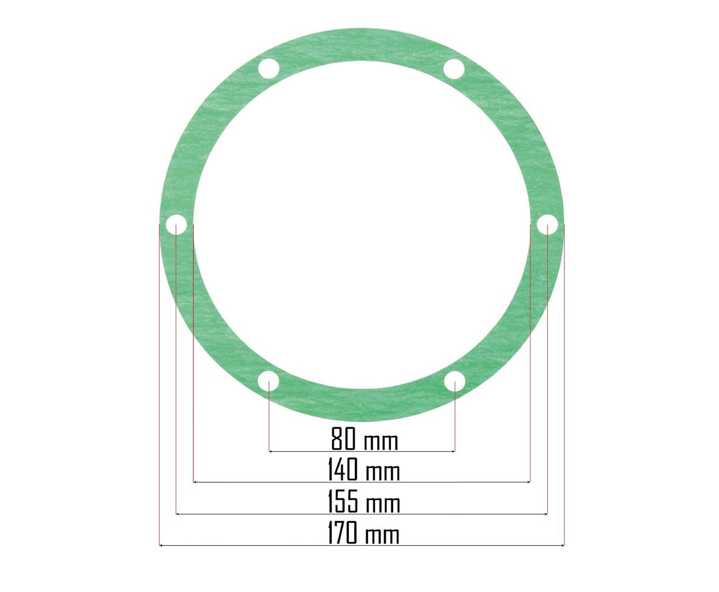 Kit garnituri pentru compresor, Powermat PM-KO-300T-400V-ZUS