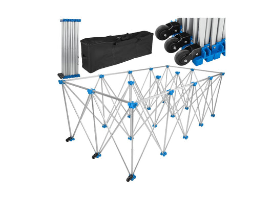 Masa pliabila de lucru pentru placi ceramice, 230 x 118 x 85 cm, capacitate maxima 1000 kg, Geko G30170