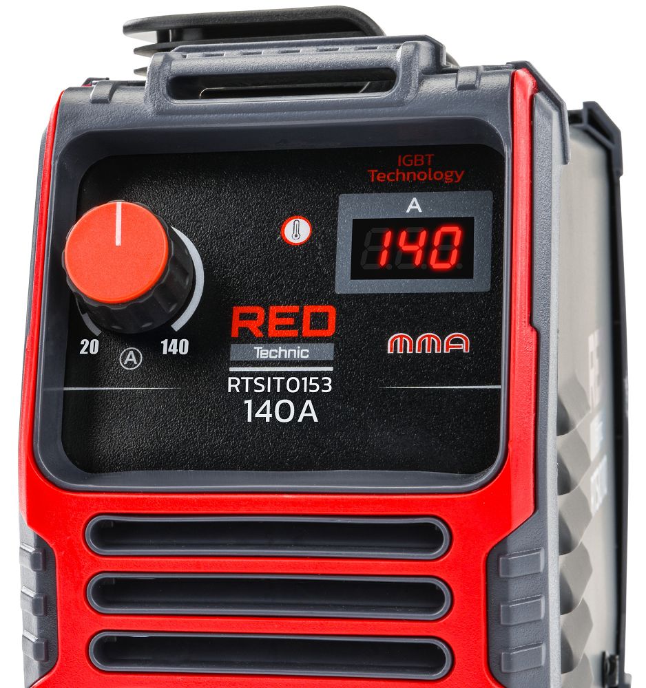 Aparat de sudura tip invertor 140 A, Red Technic RTSIT0153