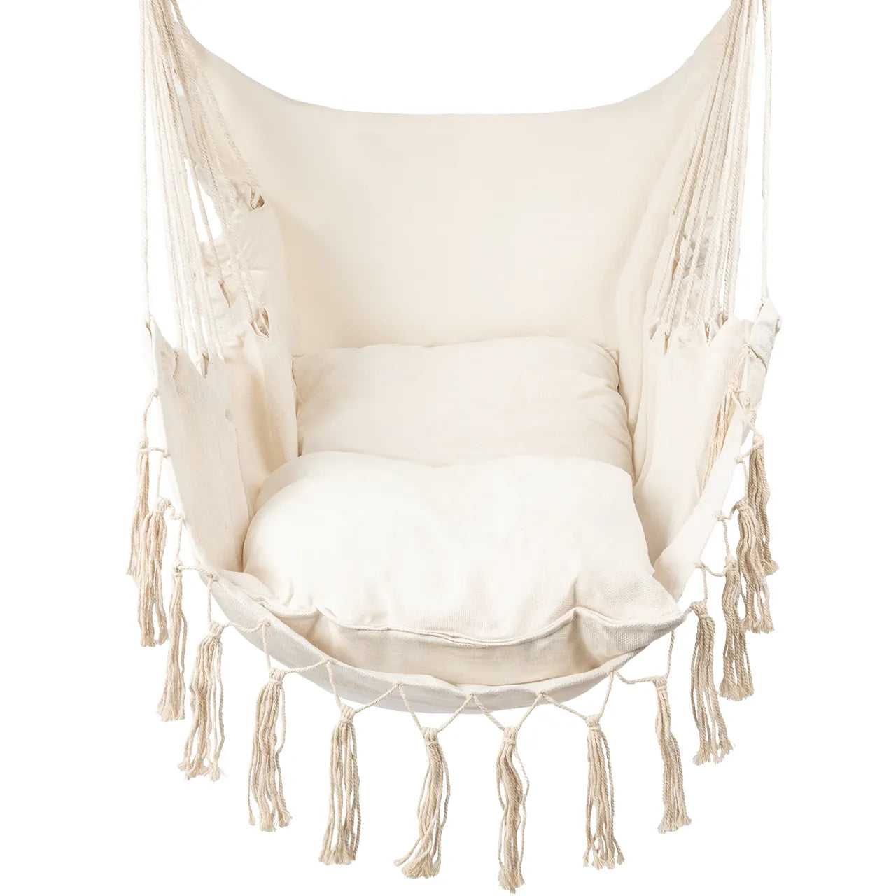 Balansoar de gradina suspendat, 60 x 60 cm, bej, MalTec 112863
